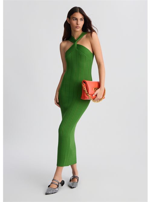 dress woman green LIU JO | WA5190MS55N/80135